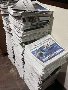 Vieux utilisé journal Déchets de déchets de nettoyage ONP Déchets de papier-vieux papier de nouvelles et sur le journal d'émission - Product Image 6