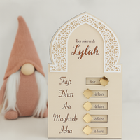 Décoration de table islamique musulmane Pafu pour le Ramadan, décoration de mosquée, suivi de la prière, Ramadan Mubarak
