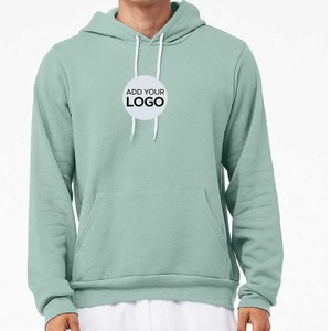Sweat à capuche en molleton tri-mélange 80% coton, 20% polyester pour hommes - Product Image 4