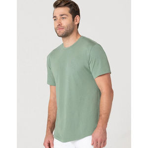 T-shirts en coton brodé avec logo personnalisé de luxe Next Level T-shirt pour homme en trois mélanges T-shirt pour homme ultra-doux - Product Image 4