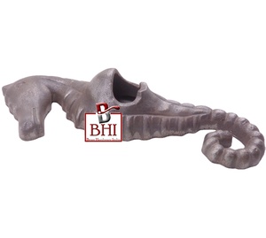 Ouvre-bouteille en fonte "SEAHORSE" Accessoires de bar uniques Ouvre-bouteille en fonte Fixation murale (140x65mm) - Product Image 2