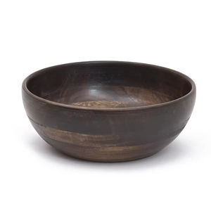 Conception personnalisée de haute qualité bols en bois en gros en bois naturel salade bols de service dîner bols de service pour la maison Table à manger - Product Image 6