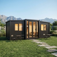 Casa Contenedor Prefabricada Modular Plegable y Expandible de 20 Pies, Fácil de Instalar (fabricada en China)