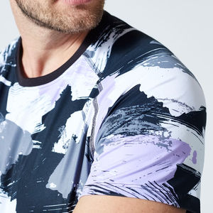 Camiseta Deportiva Cómoda al por Mayor para Hombre, Camiseta de Fitness para Correr, Ropa Deportiva de Poliéster, Camiseta de Entrenamiento Activo para Niños - Product Image 3