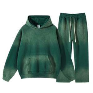 Unisex High Quality 100% Cotton Custom Printing and Hooded Collar for <b>Men</b> <b>Jogger</b> SweatSuit Winter Tracksuit Hoodie Set with - Product Image 5