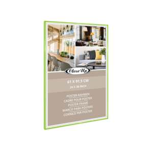 Light Green Plastic <b>Poster</b> <b>Frame</b> 61 X 91.5 cm - Product Image 1