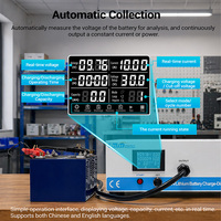 Testeur de durée de vie de batterie Heltec Energy 40A 9-99V pour les concessionnaires de véhicules électriques et les ateliers de réparation