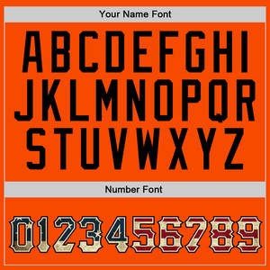 CUSTOM COSTADO NARANJA VINTAGE EE. UU. BANDERA para DEPORTE JERSEY SUDADERA CON CAPUCHA BORDADO A GANCHILLO INVIERNO POLIÉSTER/ALGODÓN - Product Image 5