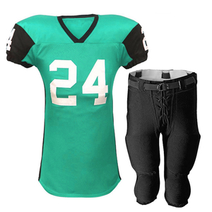 Dernier design de maillot de football américain par sublimation, vêtements d'équipe, ensembles de maillots de football américain, fabriqués en 100 % polyester - Product Image 5
