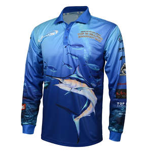 Chemise de pêche à manches longues pour hommes, OEM ODM, séchage rapide, résistante aux UV, vêtements en gros, exportateur d'usine - Product Image 1