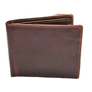 Men's Premium Quality Short Leather Wallets Open Closure Type with Polyester Lining - Product Image 1
