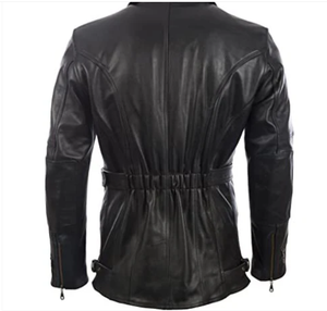 Hot 2026 modèle hommes vêtements pour femmes veste en cuir classique solide motif vers le bas manteaux pour hommes 2026 vestes en cuir 2025 - Product Image 2