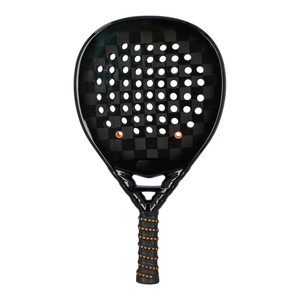 Raquette de padel en carbone 12K personnalisée OEM, blanche et noire, raquette de padel en carbone personnalisée avec noyau en mousse EVA - Product Image 5