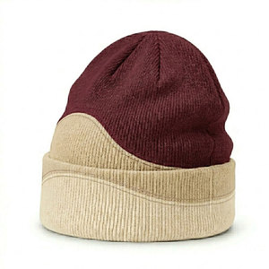 Urban Beanies <b>Hat</b> For Jacquard Soft Stretch Knit Fabric Trendy Design Perfect For Streetwear And Cold Weather Fashion - Product Image 1