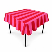 Nappe de Mahjong en toile de coton à rayures carrées, taille personnalisée, plusieurs couleurs : bleu marine, rose, rouge, noir, vert, housse de Mahjong américain
