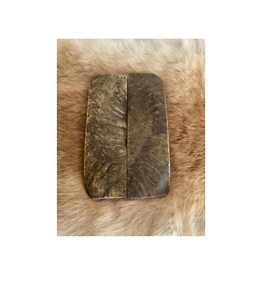 Écailles de corne à motifs naturels offrant une excellente adhérence pour les couteaux de chasse, utilisation en extérieur, robuste, fiable, finition artisanale - Product Image 4