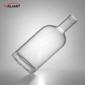 Vente en gros de bouteilles de spiritueux en verre de 700ml YunCheng Fabricant de fournitures Commande en gros Corps lisse pour Vodka Whisky <span class=keywords><strong>Gin</strong></span> - Product Image 2