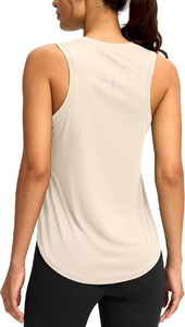 Camiseta de tenis de ajuste cómodo, paneles de malla transpirable, material de secado rápido, camiseta atlética elegante para entrenamientos de mujer - Product Image 2
