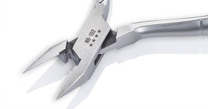 Ensemble de manucure et pédicure de luxe en acier inoxydable Nghia OMI NB-102, coupe-ongles gris plaqué, soins de beauté avec emballage en boîte - Product Image 2