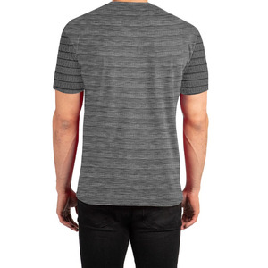 เสื้อยืดแขนสั้นผู้ชาย ฟิตเนส ยิม ผ้าวอร์สเตดปรับแต่งได้ ผ้าฝ้าย 100% สไตล์ไฮสตรีท ระบายอากาศได้ดี ป้องกันการเป็นขุย - Product Image 3