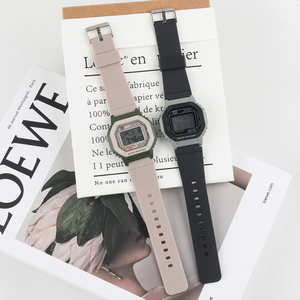 Nhà máy sản xuất đồng hồ ở Trung Quốc, mẫu in trên dây đeo, màn hình LCD, đồng hồ kỹ thuật số unisex - Product Image 3