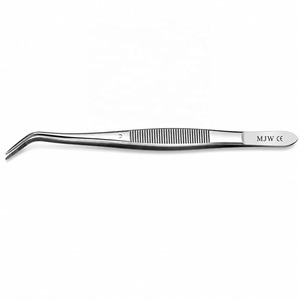 Pinzas Dentales de Acero Inoxidable de 6.5 Pulgadas para Examen Dental y Uso Clínico - Product Image 2