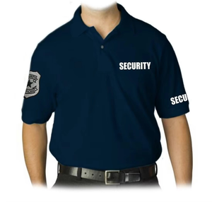 Camisas de Seguridad de Manga Corta para Hombre, al por Mayor, de Lona Sólida, 100% Algodón, Frescas, Transpirables, con Bolsillo y Cuello de Seguridad - Product Image 1