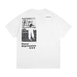 Camisetas de Hombre al por Mayor de Alta Calidad, 100% Algodón, Tejido de Punto, Corte Regular, Casual, Transpirable, de Secado Rápido, Anti-Pilling, 220g - Product Image 4