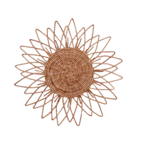 ตะกร้าหวายแขวนผนังทำด้วยมือทำจากไม้ไผ่สานลวดลายทันสมัยสำหรับบ้านผลิตในโรงงานเวียดนาม - Product Image 2