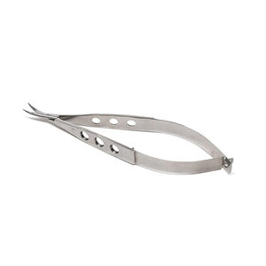 Instrumento médico Durable Castroviejo Tijeras corneales Acero inoxidable Herramientas oftálmicas Castroviejo Tijeras corneales - Product Image 1