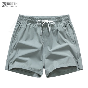 Pantalones Cortos de Algodón para Hombre, Talla Grande, Resistentes al Viento, Transpirables, Cintura Elástica, Logotipo Personalizado OEM, Ropa Casual de Verano para Playa - Product Image 5