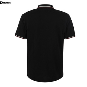 เสื้อโปโลผู้ชายสไตล์สตรีทแวร์ถักปักลายตามสั่ง ทรงกอล์ฟ กางเกงขาสั้นโปโลกันหด แห้งเร็ว ขายส่งเสื้อโปโลผู้ชาย - Product Image 2