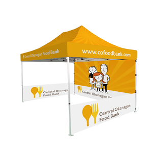 Carpa de Techo Personalizada 10x10, Gazebo Portátil para Eventos Deportivos y Estacionamientos de Estadios - Product Image 1