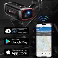 Caméra vidéo embarquée pour moto AKEEYO 1080p avec GPS intégré, mini enregistreur vidéo pour motos