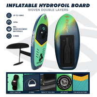 Planche de paddle motorisée gonflable unisexe OEM avec aile hydrofoil pour le surf aquatique et l'aile volante