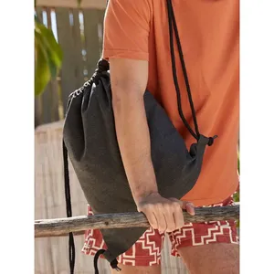 Borse Sportive con Coulisse in Materiale Riciclato Revive, Sacche da Palestra Sostenibili per Gadget Promozionali - Product Image 2