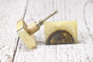 Boutons de meuble en bois et résine artistique Craft Valley - Quincaillerie de meubles moderne de qualité supérieure et durable pour la décoration intérieure de la chambre à coucher - Product Image 4