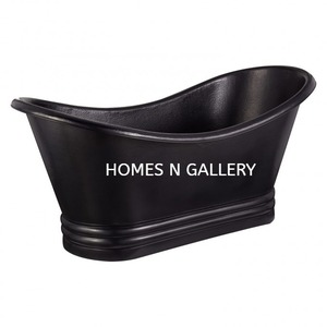 ขนาดใหญ่ทองเหลืองทองแดงรูปร่างโบราณการออกแบบที่ทำด้วยมือทองเหลืองที่เป็นของแข็งอ่างอาบน้ำทองแดงราคาขายส่ง - Product Image 3