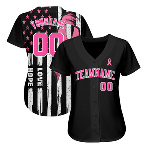Bajo MOQ precio barato 100% poliéster sublimación béisbol Jersey personalizado mujeres deportes equipo béisbol camisetas - Product Image 5