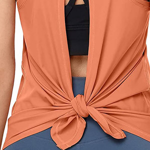 Top Corto de Cuello Alto con Logotipo Personalizado para Mujer, Camisetas de Punto para Mujer para Entrenamiento, Gimnasio, Fitness, Ropa Casual con Patrón 3D para Damas - Product Image 3