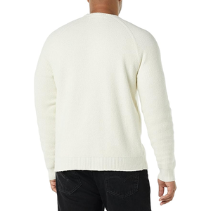 Suéter acanalado de tendencia unisex, cárdigan informal de cuello redondo, Jersey de punto de manga larga para hombre para invierno - Product Image 4