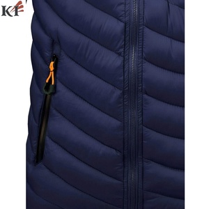KEVEN IMPEX <b>Men's</b> Thick Puffer Jacket Wool Shell Cotton Lining Waterproof Breathable Reversible Eco-Friendly Winter Stand Collar - Product Image 6
