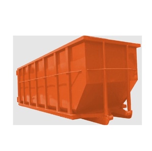 Contenedor de basura de construcción grande de 40 yardas cúbicas Capacidad de carga máxima de cuatro toneladas Precio asequible Perfecto para la eliminación de residuos de construcción - Product Image 3