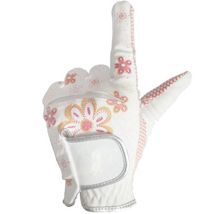 Guante de golf para hombre con marcador magnético 1 pieza zurdo Premium suave, | Guante de golf blanco reemplazable piel de oveja - Product Image 3