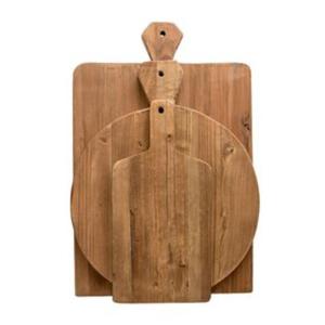 Elegante tabla de cortar de madera grande con superficie lisa duradera para la preparación de alimentos y elegante servicio de aperitivos - Product Image 1