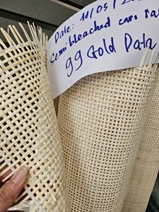 Natural 100% Natural Rattan Webbing <b>Cane</b> Hand Knitting Roll Furniture Rattan <b>Cane</b> 99 Gold Data Hanny - Product Image 2