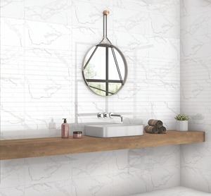 Azulejos de pared de cerámica modernos de 300x600mm con buen acabado de mármol para baño interior al aire libre Última colección en India - Product Image 1