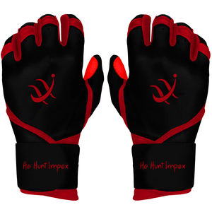 Guantes de bateo de béisbol de diseño personalizado Oem Design Softball Leather Logotipo personalizado por el cliente - Product Image 4