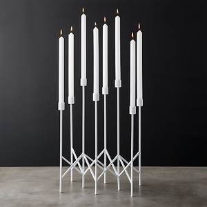 Bougeoir en aluminium plaqué or au design élégant pour restaurant, centre de table, bougeoir fait main - Product Image 5