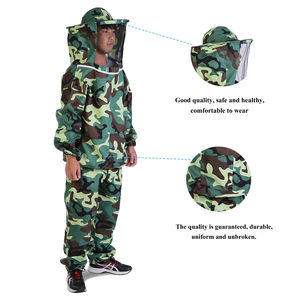 ชุดอุปกรณ์การเลี้ยงผึ้งมืออาชีพพร้อมกางเกงขายาว อุปกรณ์สำคัญสำหรับผู้เลี้ยงผึ้ง ชุดเลี้ยงผึ้งระดับพรีเมียม - Product Image 3